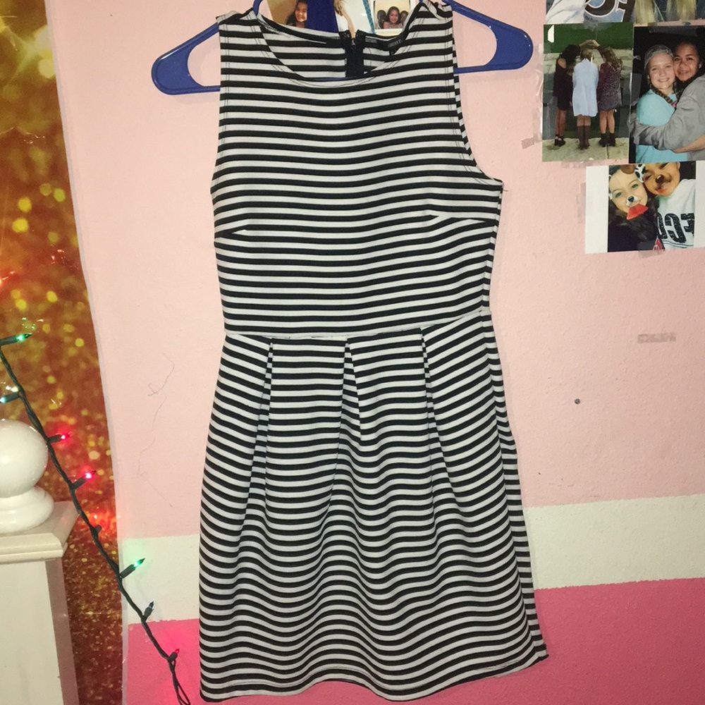 striped dress